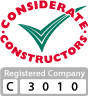 CFP Considerate-Contractors Registered Company mark