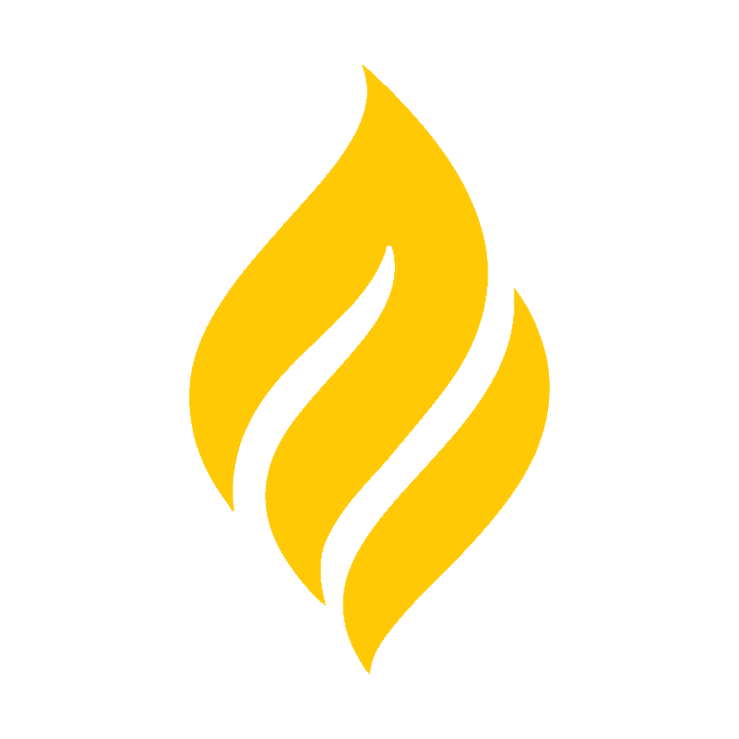 Yellow symbol of fire Yellow symbol of fire - Commercial Fire Protection
