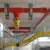 Commercial Fire sprinkler systems with a read pipe and yellow faucet